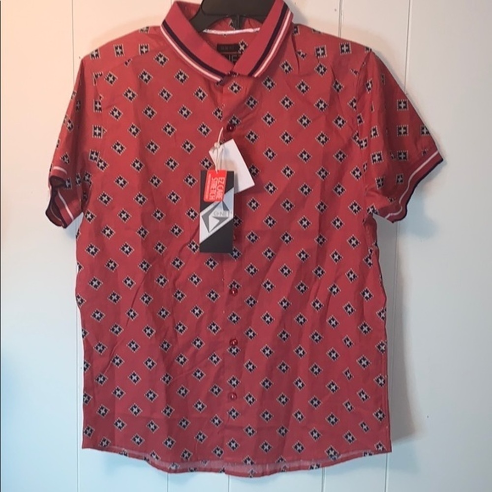 Gnet men’s slim fit buttondown polo